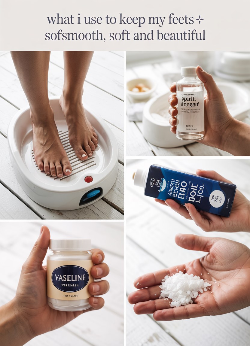 Best Foot Care Products for Soft Smooth Feet at Home