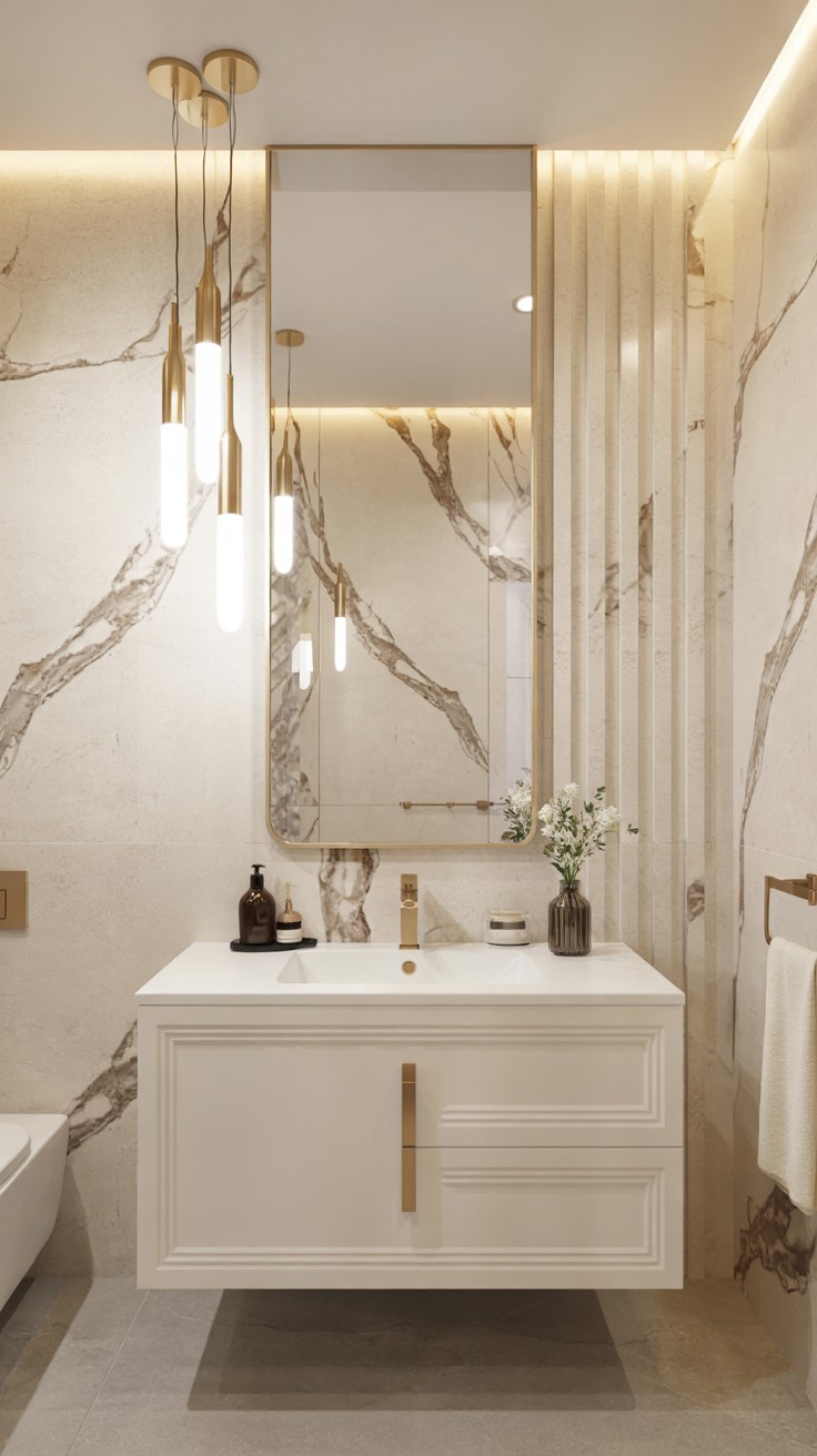 Luxury Spa Bathroom Design Ideas with Modern Marble Elegance