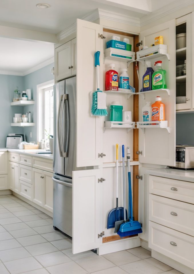 Kitchen Organization Ideas: Clever Cabinet Door Storage Solutions