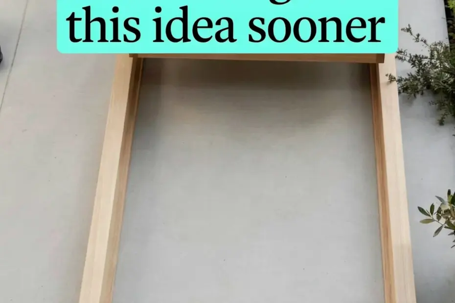 Wood Crate Planter | Small Porch Garden Decor | DIY Outdoor Projects