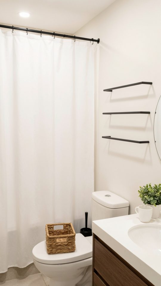 Floating Shelves for Half Bath | Easy Amazon Bathroom Upgrade Ideas