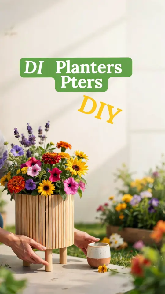 DIY Boho Planter | Easy Homemade Plant Pot Idea | Garden Crafts